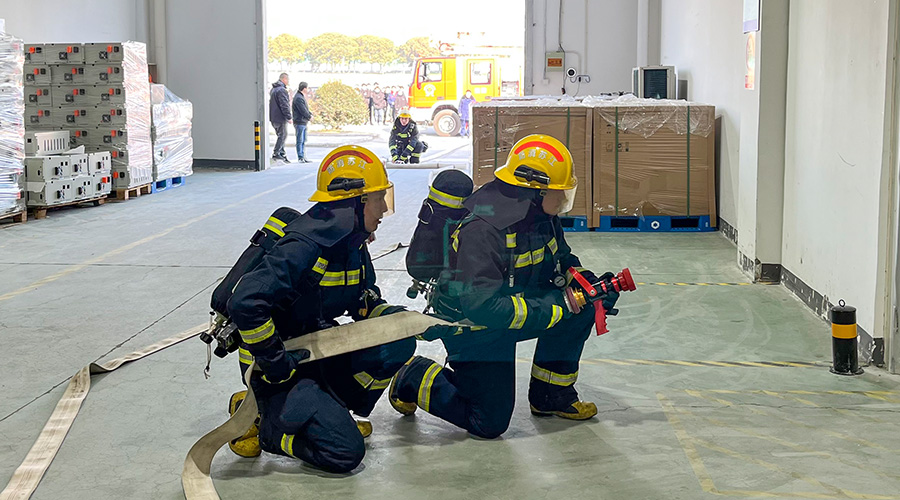 安全生产，预防第一 | 亚游集团储能开展2023年春季消防演练