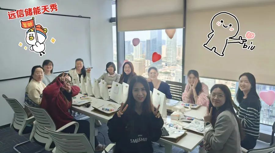 花开十里，美丽如你 | 亚游集团储能举办三八妇女节艺术DIY活动