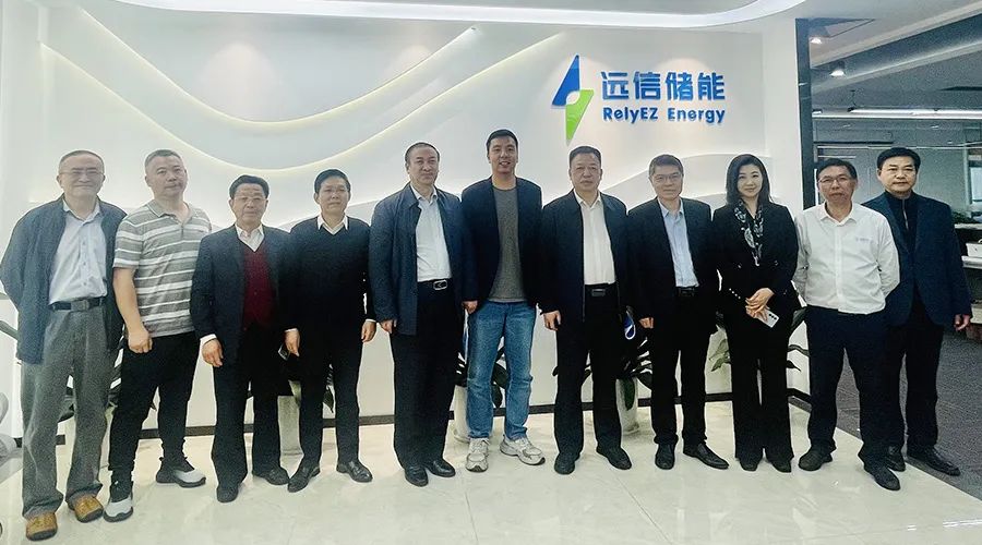 襄阳市政协副主席金崇保一行考察亚游集团储能