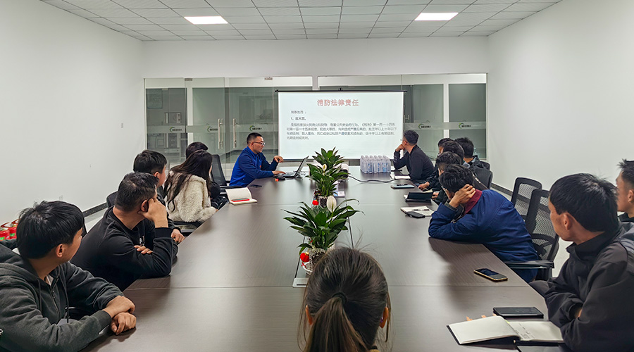 亚游集团储能开展消防安全培训活动