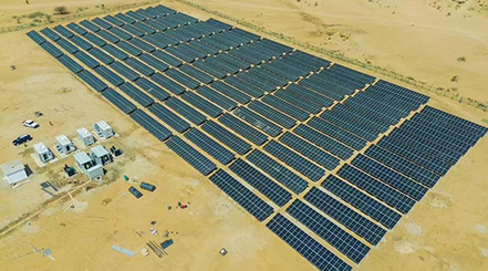 非洲乍得6.4MWh离网光储柴项目